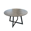 Callisto dining Table Paola 120cm round aluminum with hpl top