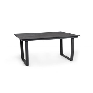 Tierra Outdoor Tierra Outdoor LIV TAFEL lounge-dining FOREST HPL Charcoal Frame 150*90*h73,5cm TO-5015