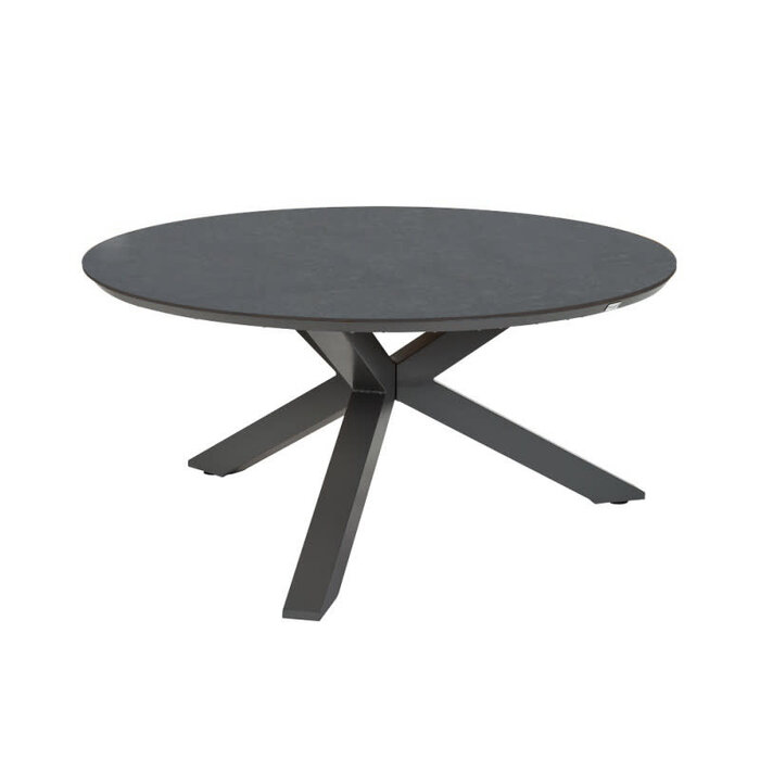 Tierra Outdoor Tierra Outdoor Orbital Dining Table 120cm round Grey - Trespa HPL top -