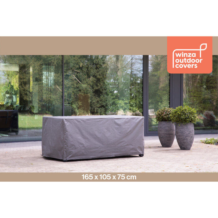 WINZA OUTDOOR COVERS Premium beschermhoes tafel tot 160cm, 165x105x75cm - art. 10779