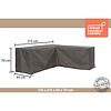 WINZA OUTDOOR COVERS Premium L-vormige Loungeset beschermhoes maat 215x215x85x70 cm