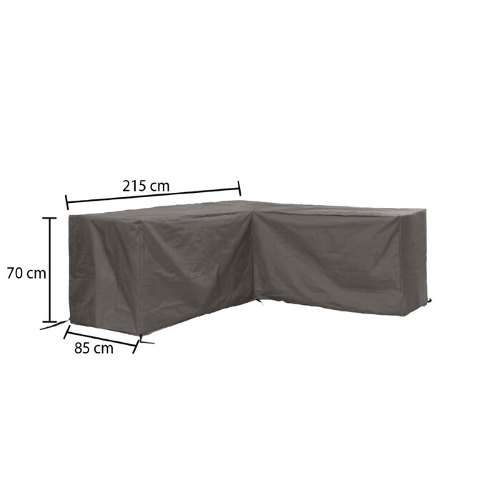 WINZA OUTDOOR COVERS Premium L-vormige Loungeset beschermhoes maat 215x215x85x70 cm art.10892