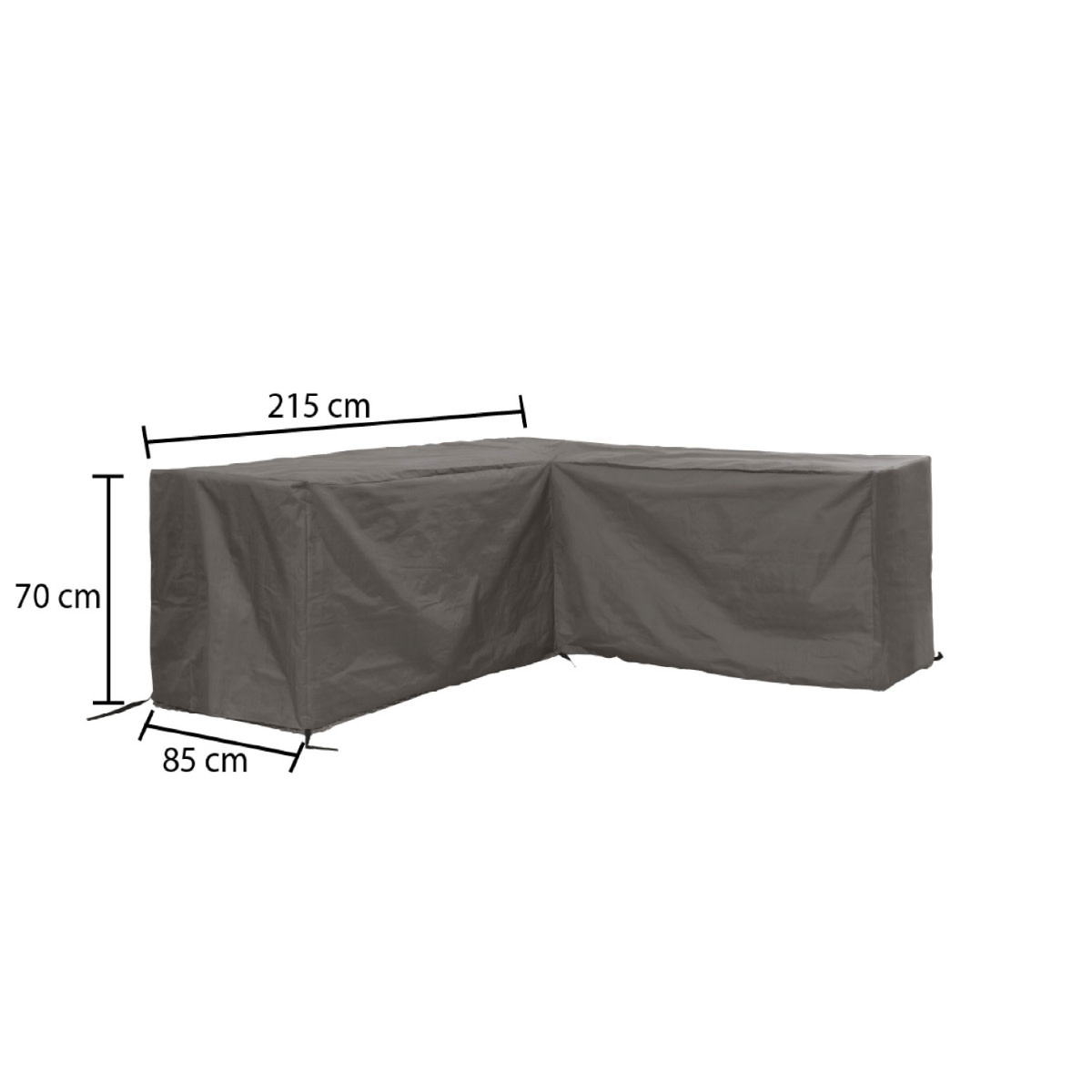 WINZA OUTDOOR COVERS Premium L-shaped Lounge set protective cover size 215x215x85x70 cm