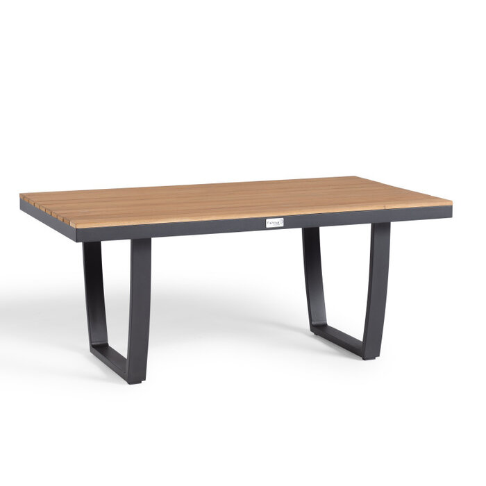 Tierra Outdoor Tierra Outdoor Valencia 4-piece small corner set Charcoal teak