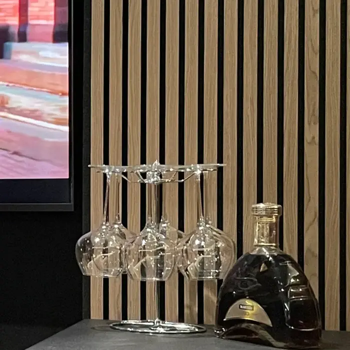 Hamilton Bay Outdoor Hamilton Bay Akoestisch wandpaneel XS- WALNUT - 600x600mm