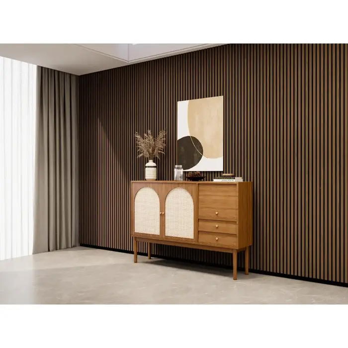 Hamilton Bay Outdoor Hamilton Bay Akoestisch wandpaneel XS- WALNUT - 600x600mm