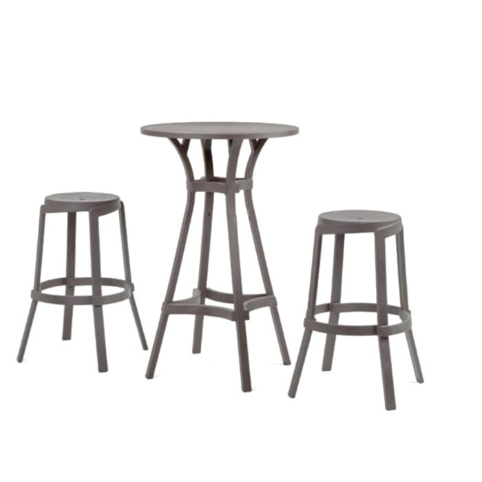 Nardi Nardi COMBO +HIGH KIT bartafel 70cm rond, 110,5cm hoog