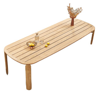 Higold Higold Pallisad dining table honey cream teak 268*107cm
