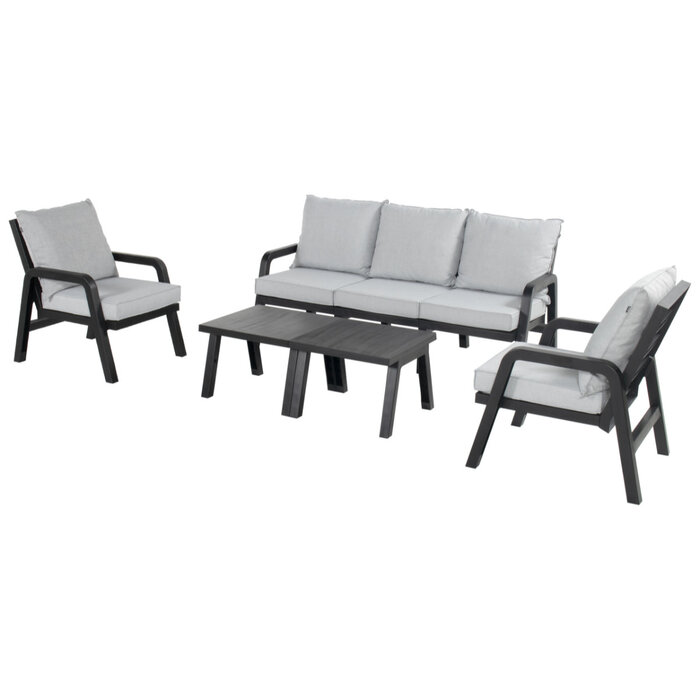 Hartman Hartman IBIZA 3-Zitsbank Loungeset, 5-delig