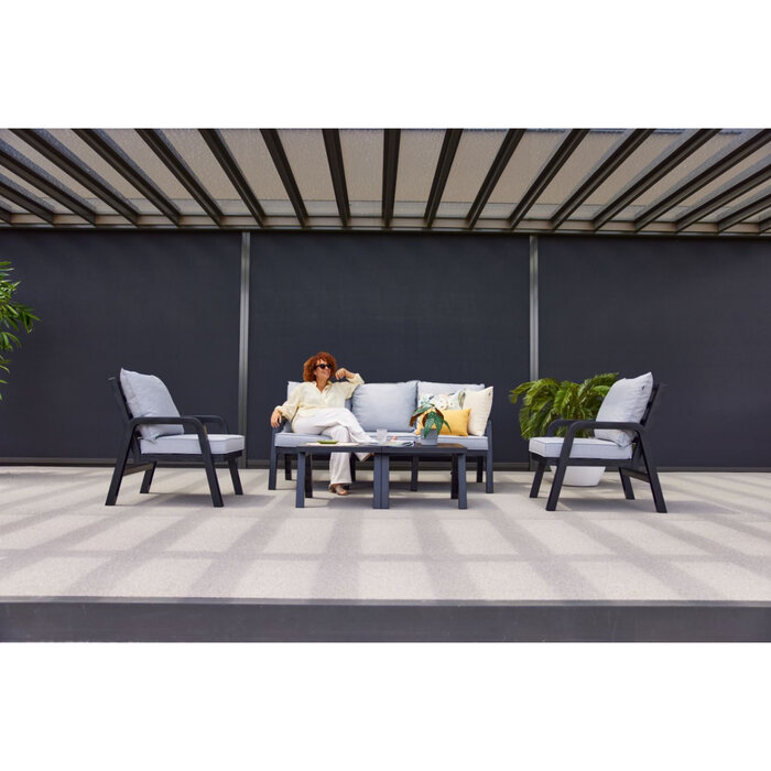 Hartman Hartman IBIZA 3-Zitsbank Loungeset, 5-delig