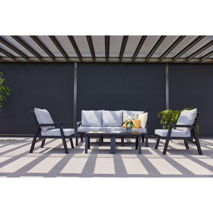 Hartman Hartman IBIZA 3-Zitsbank Lounge set, 6-pcs