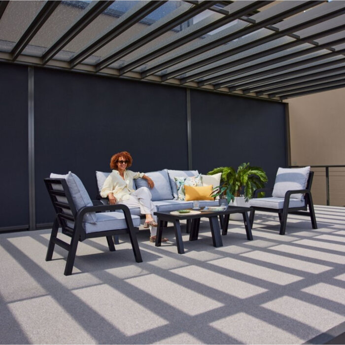 Hartman Hartman IBIZA 3-Zitsbank Loungeset, 5-delig