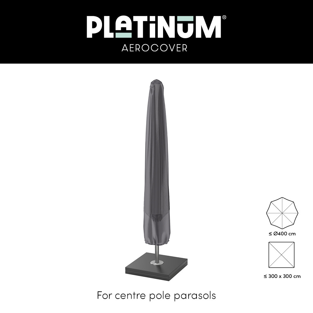 Platinum AeroCover Parasol cover for pole parasol H230x30/40