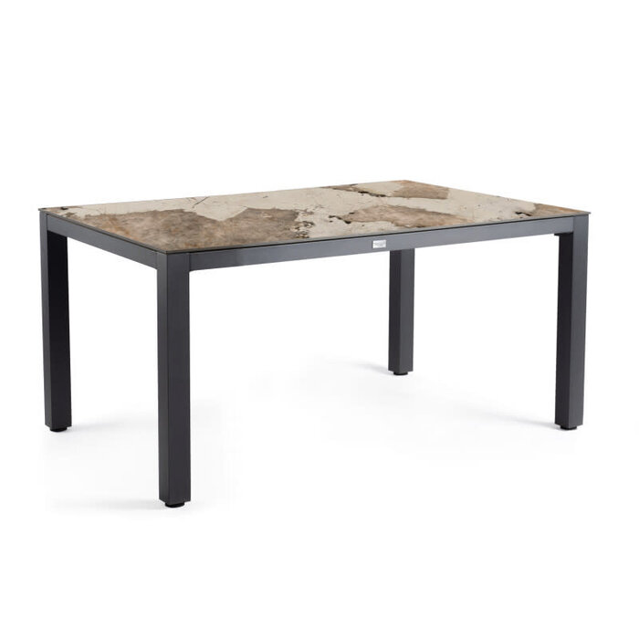 Tierra Outdoor Tierra Outdoor Briga Table Dekton KHALO Charcoal Frame