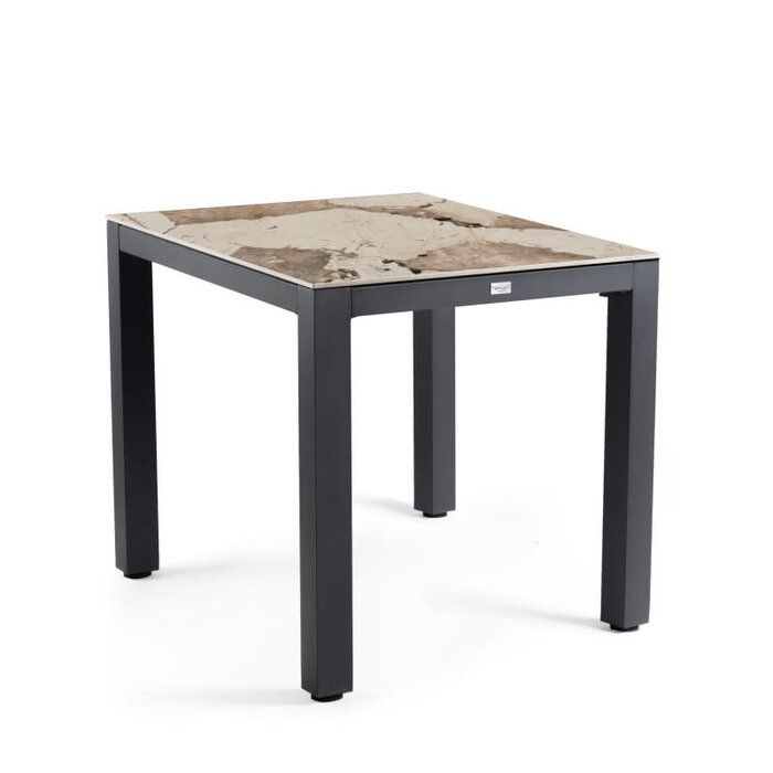 Tierra Outdoor Tierra Outdoor Briga Table Dekton KHALO Charcoal Frame