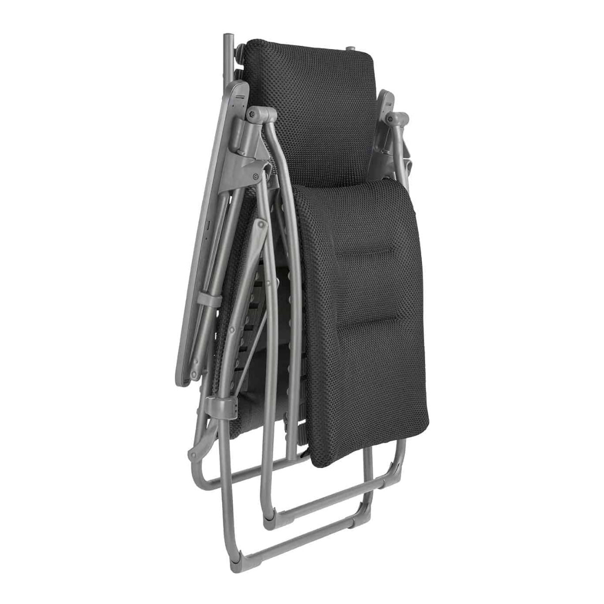 Lafuma Relaxchair EVOLUTION BE COMFORT ACIER GRIJS With dark grey frame
