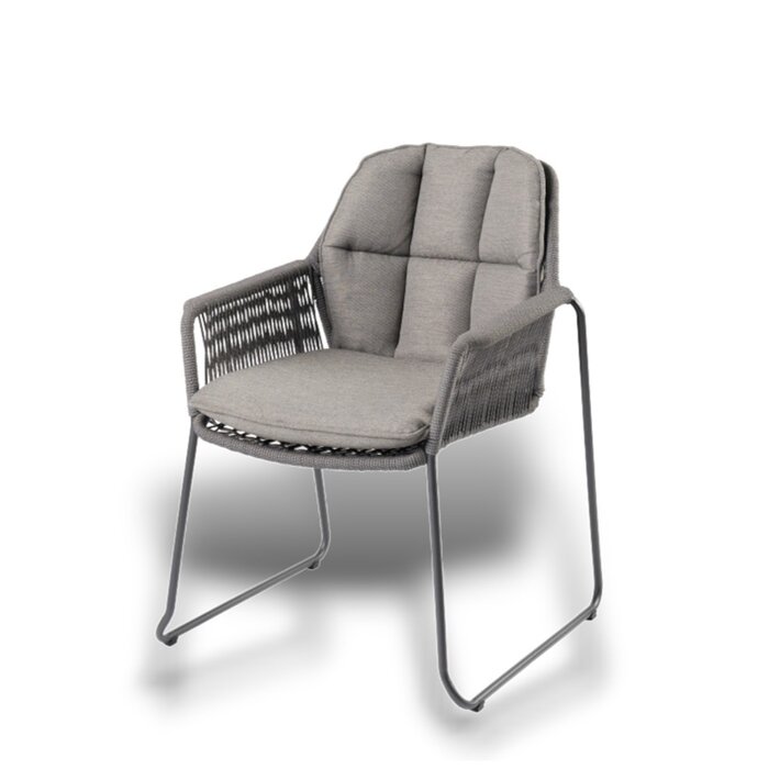 Tierra Outdoor ierra Outdoor 7-piece set RIVERA armchair with OMNIGO 150cm table GRAY-TEAK