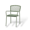 Hamilton Bay Ease stacking chair with cushion