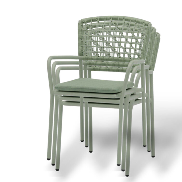 Hamilton Bay Outdoor Hamilton Bay Ease stapelstoel met zitkussen