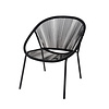Ambiance STACKING CHAIR metal with black wire