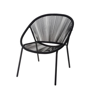 PROGARDEN Ambiance STACKING CHAIR metal with black wire