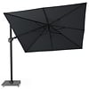 Platinum Challenger T2 PREMIUM zweefparasol - 300x300 - Jet black - art.7139S