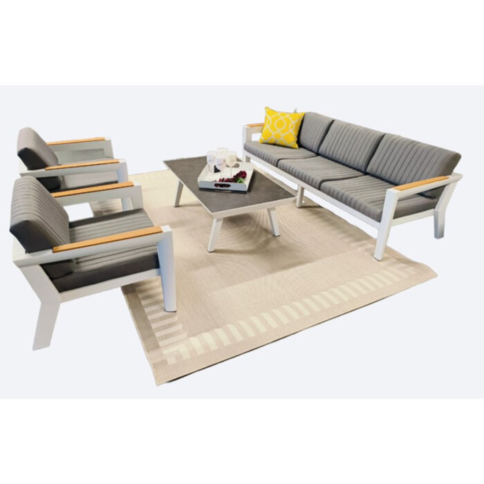 Kettler KETTLER Outdoor karpet UNI Beige grey rectangular -