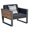 Higold YORK lounge chair / single sofa black/black