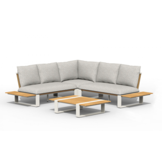 Tierra Outdoor Tierra Outdoor Seto Lounge Set Creme Wit