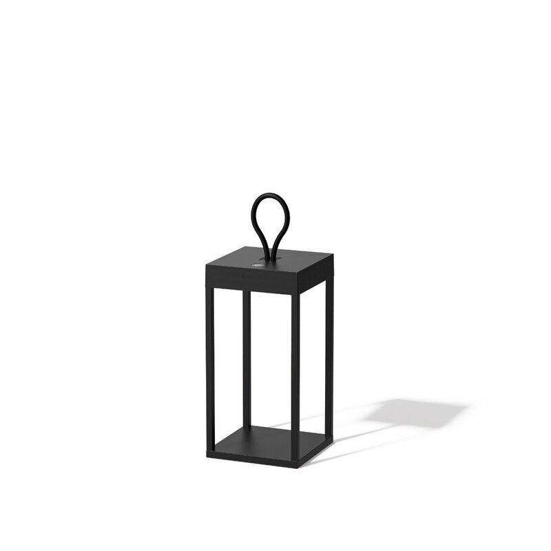 Qoozii Qoozii Lantaarn Bali 30cm -zwart - LED