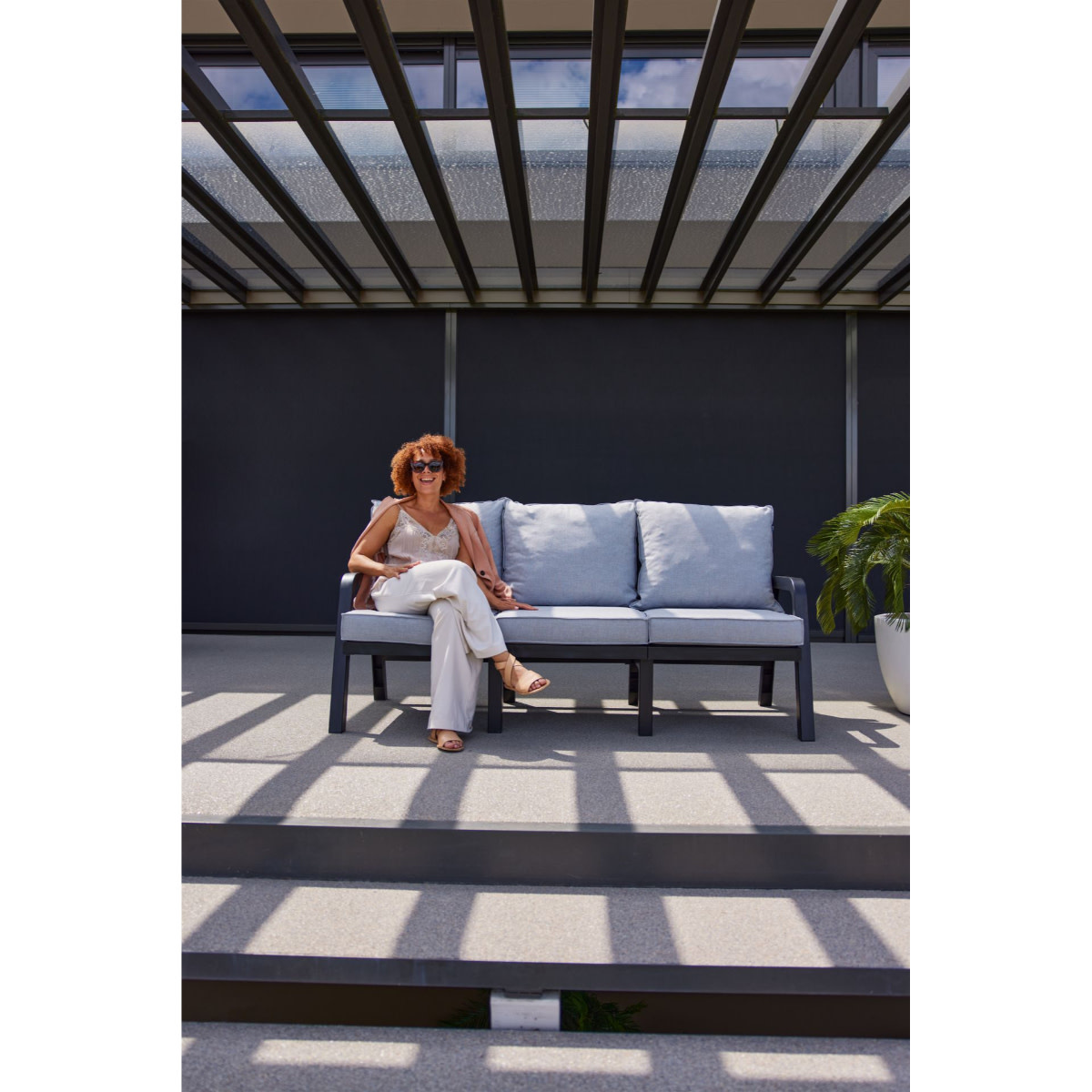 Hartman Hartman IBIZA 3-Seater Lounge Bench (L+E1+E2)