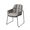 Tierra Outdoor Rivera Dining Chair Charcoal TO-6739