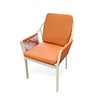 Tierra Outdoor Liv Dining Chair inclusief kussens white frame,