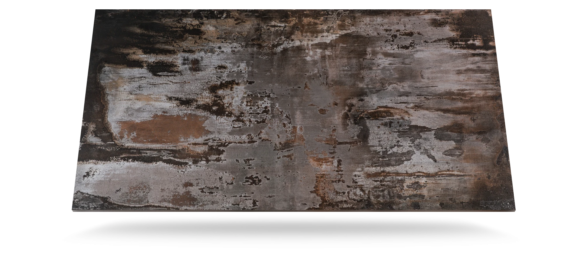 Proloisirs AGIRA tafel 100x100 dark gray frame + dekton trilium blad