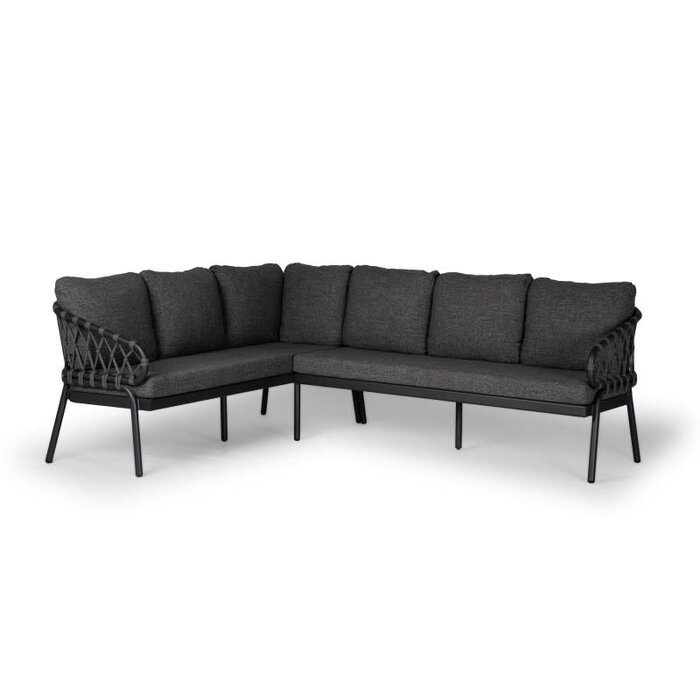 Tierra Outdoor Tierra Outdoor Natal Lounge Dining Set Left Gray - Stone Gray cushions - TO-5577