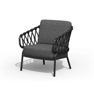 Tierra Outdoor Tierra Outdoor Natal Low Dining Chair Grey -Stone Grey kussens - TO-5583