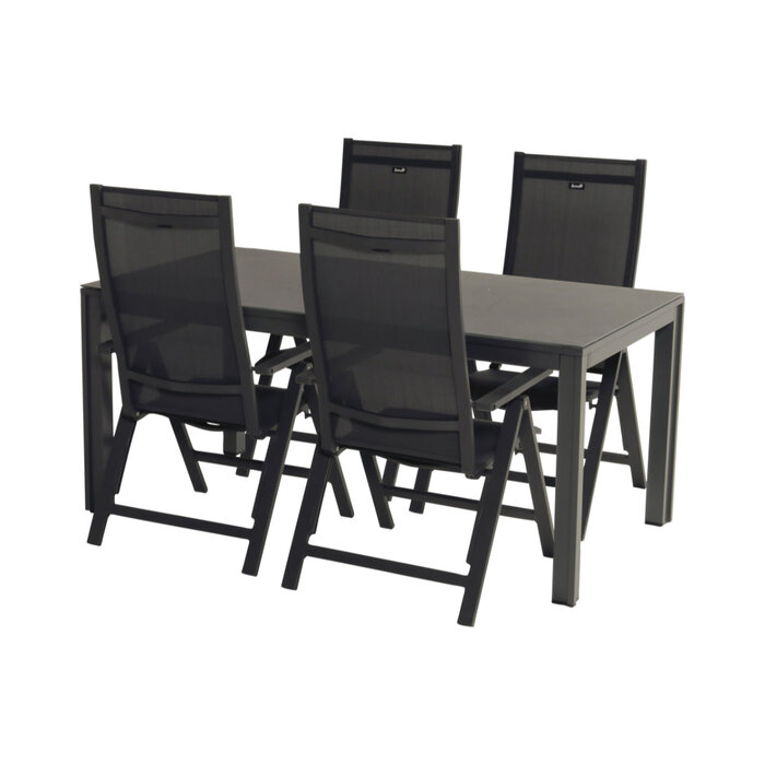 Hartman Hartman Winslow Recliner xerix grey aluminum frame and arms