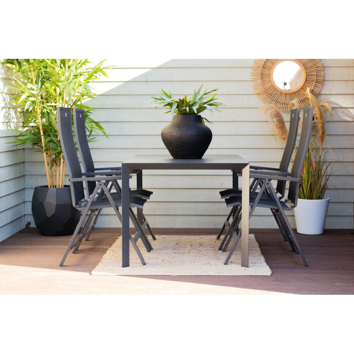 Hartman Hartman Winslow Recliner xerix grey aluminum frame and arms