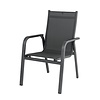Kettler EASY CURVE stapelfauteuil alu-text. Grijs