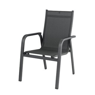 Kettler Kettler EASY stapelfauteuil alu-text. Grijs