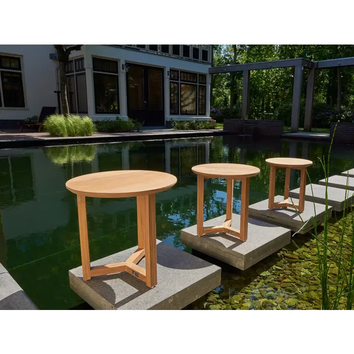 Traditional Teak Traditional Teak MANON tafel rond diameter 35 cm