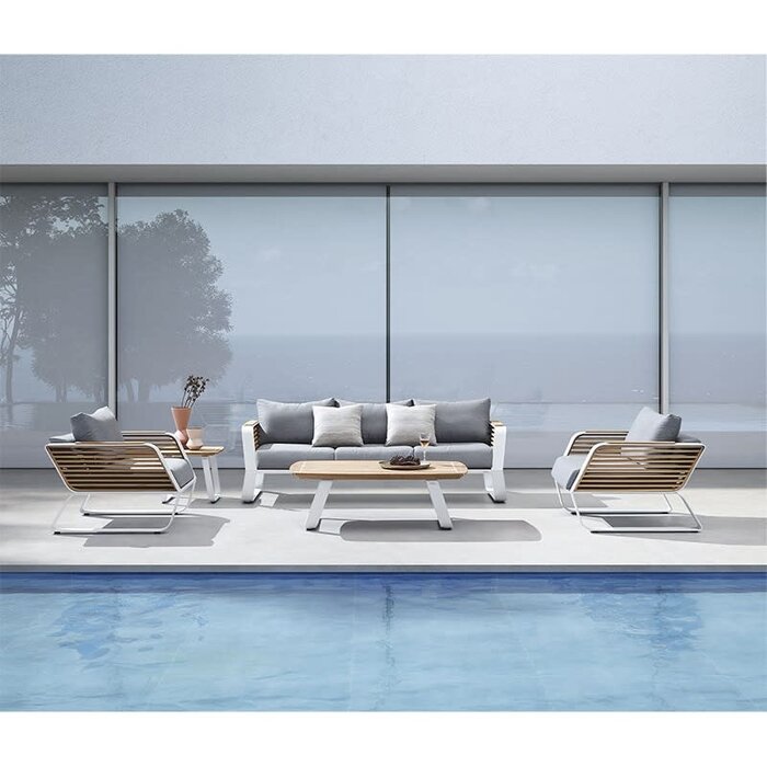 Higold Higold Wing Loungeset White/Grey | 4-delig 3 seater