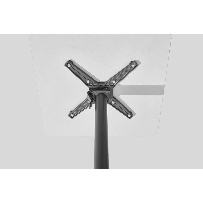 Higold Higold BLOOM Bistro Table 60x60cm with flip function Charcoal grey with HPL top