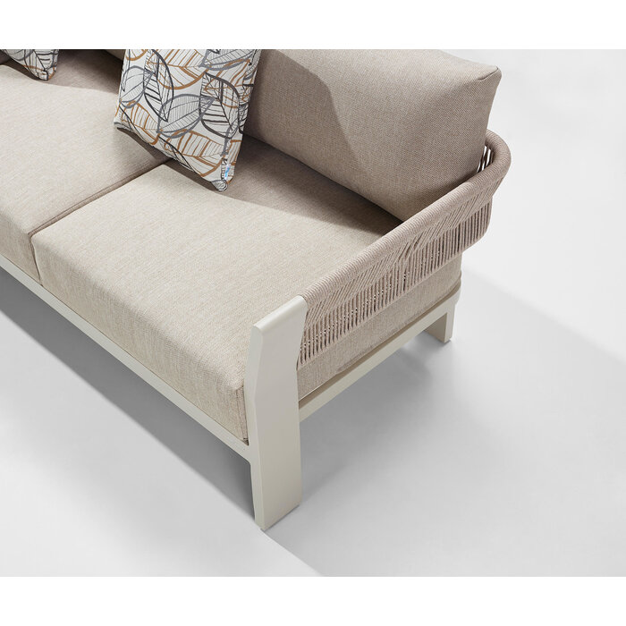 Higold Higold Borromeo 5-delig XL loungeset light grey