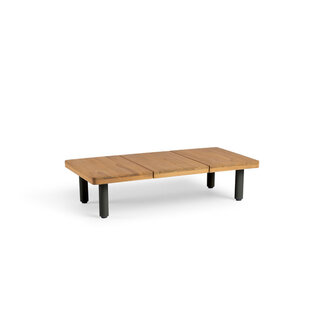 Tierra Outdoor Tierra Outdoor Kytsu Lounge Sidetable Charcoal-Teak - TO-5526