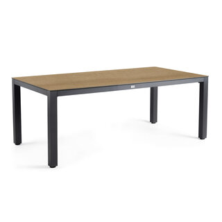 Tierra Outdoor Tierra Outdoor Briga Table Trespa BERGAMO - Charcoal Frame