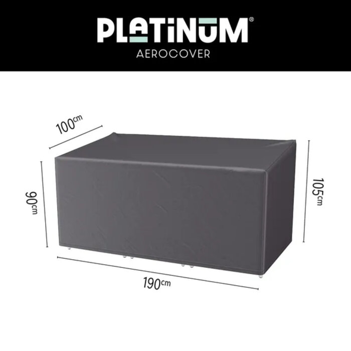 Platinum Aerocover Lounge chair and hocker set cover 190x100xH105/90 art.7986