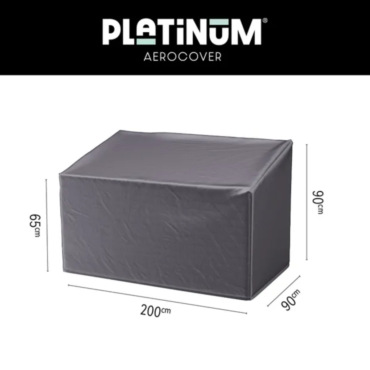 Platinum Aerocover Lounge bench HB cover 200x90xH65/90 art.7891