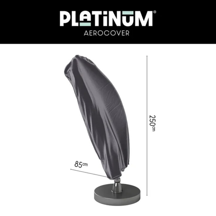Platinum  Aerocover Free-arm parasol cover H250x85 art.7972