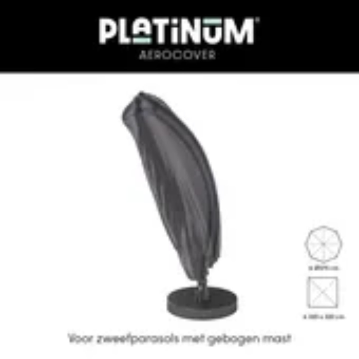 Platinum  Aerocover Free-arm parasol cover H250x85 art.7972
